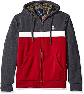 U.S. POLO ASSN. 美国马球协会 Color Blocked 男士休闲卫衣