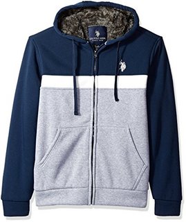 U.S. POLO ASSN. 美国马球协会 Color Blocked 男士休闲卫衣