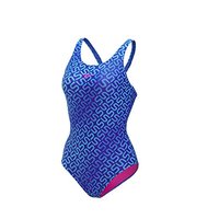 SPEEDO 速比涛 Monogram Allover 女款连体泳衣 610218