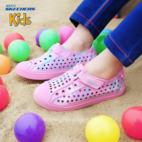 SKECHERS 斯凯奇 86707 新款女童鞋 儿童魔