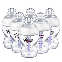 中亚Prime会员：tommee tippee 汤美天地Closer to Nature Advanced Comfort PP奶瓶 260ml*6件套 *2