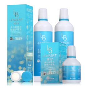 LENBERT 澜柏 多功能隐形眼镜护理液 350ml