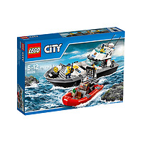 LEGO 乐高 CITY 城市系列 60129 警用巡逻艇