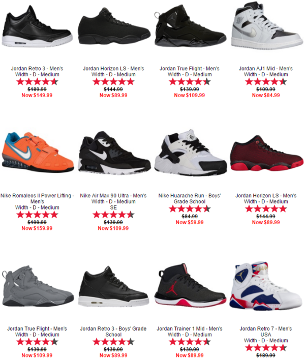 活动更新:Foot Locker 精选专场、清仓区商品促销(含AJ、NIKE等)