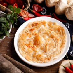 三全 千丝手抓饼 辣酱口味 4片 320g