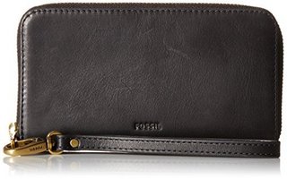 FOSSIL Emma RFID 女士手拿包 	Tan