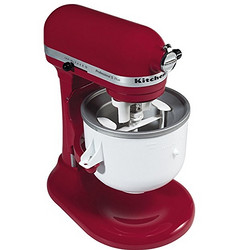 KitchenAid 凯膳怡 KICA0WH 2夸脱 冰淇淋桶厨师机配件（带站立式搅拌器）