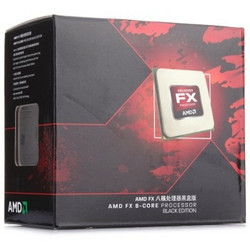 AMD FX系列 FX-8350 八核 AM3+接口 盒装CPU处理器