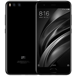 MI 小米 小米6 全网通智能手机 6GB+128GB 陶瓷黑 