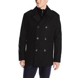 Kenneth Cole REACTION Classic Peacoat 羊毛大衣