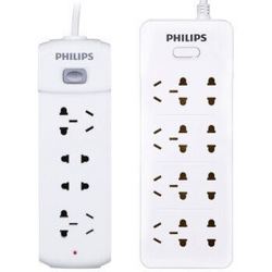 飞利浦（PHILIPS）SPS3821B/93+SPS2421A/93 八位1.8米+四位1.8米插座 带开关 插排插线板/接线板/拖线板