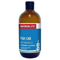 NUTRA LIFE Omega3鱼油+维生素D液 500ml