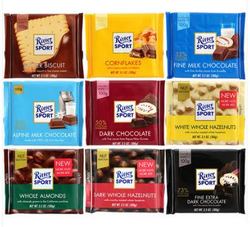 Ritter SPORT 瑞特斯波德 巧克力 多口味可选