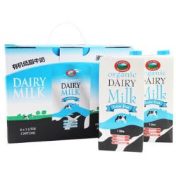Living Planet 澳洲生机谷 有机低脂牛奶 1L*6盒 *6件 +凑单品