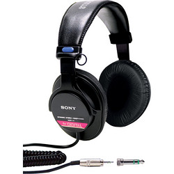 SONY 索尼 MDR-V6 头戴式 监听耳机+耳机盒