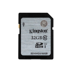 kingston 金士顿 UHS-I Class10 32GB 高速SD存储卡（读速80MB/s）