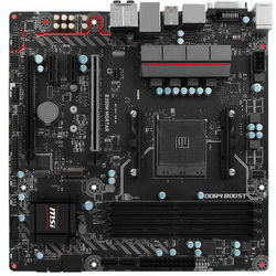 微星（MSI）B350M MORTAR主板（AMD B350/Socket AM4）