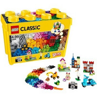 限plus会员：LEGO 乐高 经典创意系列 10698 大号积木盒