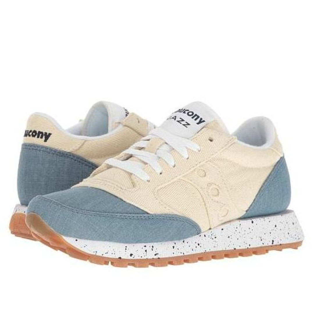 贝窝海淘,轻的飞起 — saucony 圣康尼 Originals Jazz O Denim 女款休闲运动鞋