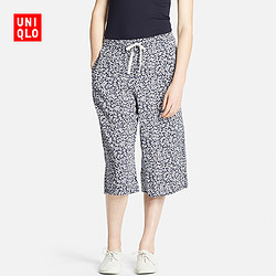 UNIQLO 优衣库 RELACO 190643  女士七分裤(宽腿)