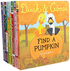 《小鸭和小鹅系列绘本Duck&Goose》(全纸板套装共8册)