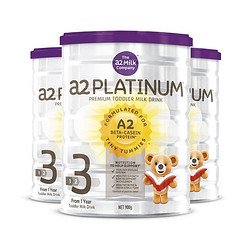 a2 艾尔 Platinum白金 婴儿奶粉 3段 900g