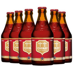 CHIMAY 智美 红帽啤酒 330ml*6瓶  *2件