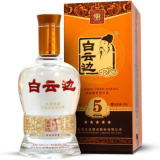 白云边五星陈酿53vol兼香型白酒500ml单瓶装