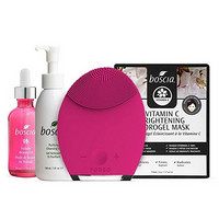 FOREO LUNA 1代洁面仪套装（Boscia 洁面啫喱150ml+抗衰老精华 50ml）