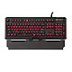 谜石(MEGA STONE) HK10 单色红光机械键盘 红轴
