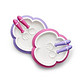 历史低价：BABYBJORN 宝宝餐盘 2套装 粉色/紫色