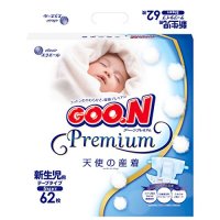 中亚Prime会员：GOO.N 大王 天使系列  婴幼儿纸尿裤 NB62片 *2件