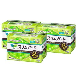 Laurier 乐而雅 零触感超薄日用卫生巾 20.5cm*28片*3包 *4件