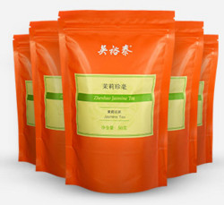 吴裕泰 中华老字号茉莉花茶 茉莉珍芽 50g/袋 *5件