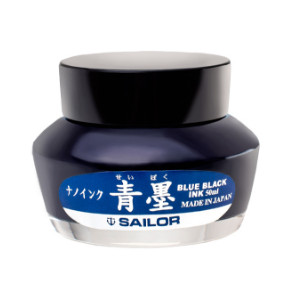 SAILOR 写乐 13-2001 极黑/青墨 颜料墨水 50ml