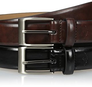 DOCKERS Two Belts In A Box 男士针扣腰带两个装