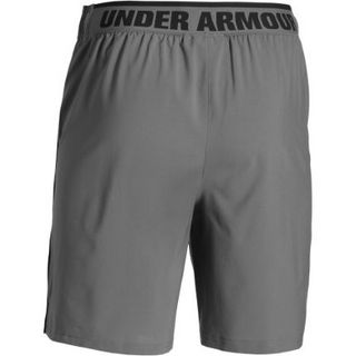 UNDER ARMOUR 安德玛 Mirage 男士速干运动短裤 8英寸 1240128 黑/白 S