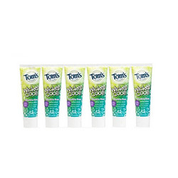 Tom's of Maine Fluoride Free Children's Toothpaste 4.2 Ounce (Pack Of 6)