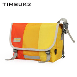 TIMBUK2美国天霸邮差包 经典款潮流骑行死飞单肩斜挎包13英寸笔记本电脑包IPAD 阳光色经典款4011 S
