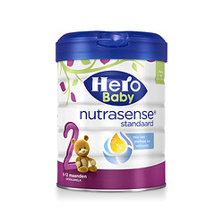 Hero Baby Nutrasense 婴幼儿配方牛奶粉 2段 800g *2件