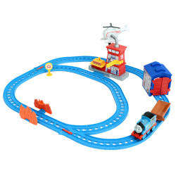Thomas & Friends 托马斯&朋友 托马斯电动系列之多多岛 BMF10 搜救中心套装+TOPBRIGHT 特宝儿 120275 24色水彩笔