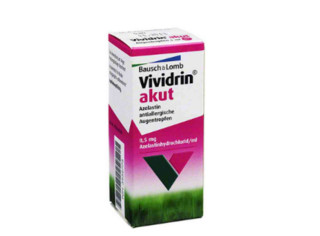 BAUSCH+LOMB 博士伦 Vividrin 急性抗过敏眼药水 6ml