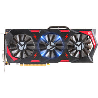 MAXSUN 铭瑄 GTX1050Ti JetStream 4G 游戏显卡（1354-1468MHz/7000MHz/128bit/GDDR5 PCI-E 3.0）