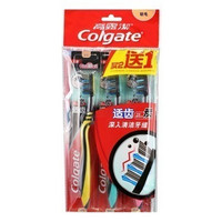 凑单品：Colgat 高露洁 适齿炭 软毛牙刷 3支装 *2件