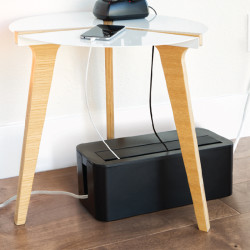 比特茨开窗理线盒电线收纳盒插排电源线整理收