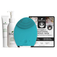 FOREO LUNA 1代洁面仪混合性肌肤套装（Boscia 清爽洁面啫喱 150ml+夜间补水晚霜 40ml）