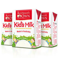 【京东超市】澳大利亚进口 澳牧（Australia’s Own)儿童成长牛奶200ml*3 随享装