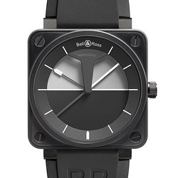 BELL & ROSS 柏莱士 AVIATION系列 限量版 BR01-92-HORIZON 男款机械表