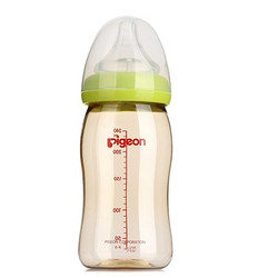 pigeon 贝亲 AA93 自然实感宽口径PPSU奶瓶 配L奶嘴 240ml *2件