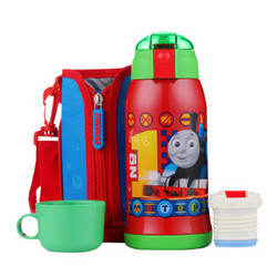 Thomas & Friends 托马斯&朋友  ST7086 保温吸管杯便携水壶 红色 550ml 送杯套